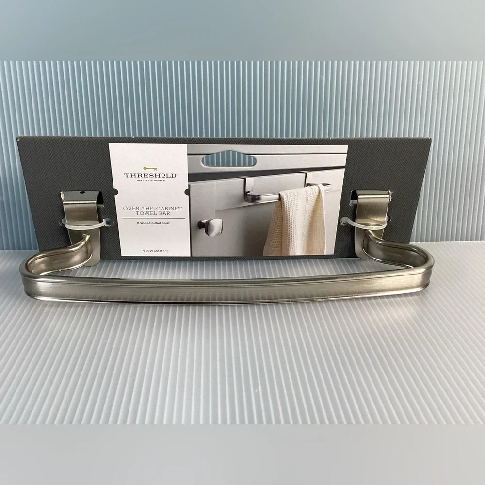 Treshold Over the Cabinet Towel Bar